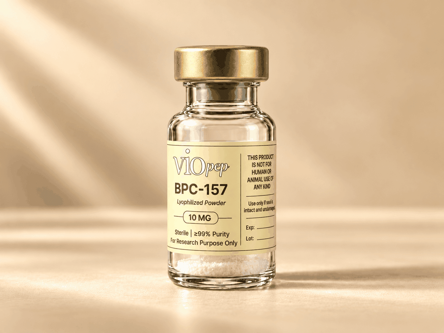 BPC-157 research peptide vial