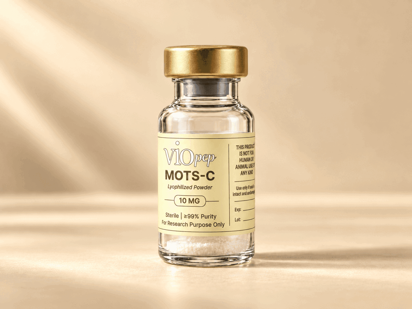 MOTS-c research peptide vial